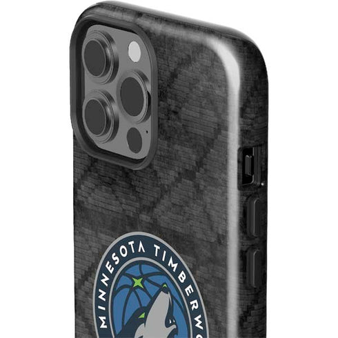 NBA Minnesota Timberwolves Dark Rust iPhone 15 Pro Max Impact Case